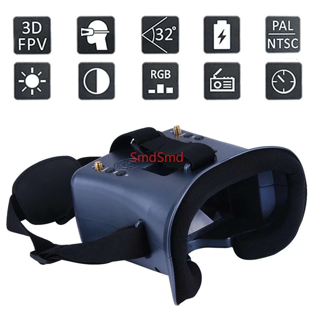 008D PRO FPV Goggle 5.8GHz 40c - đánh giá và giá Fpv Drone Goggles